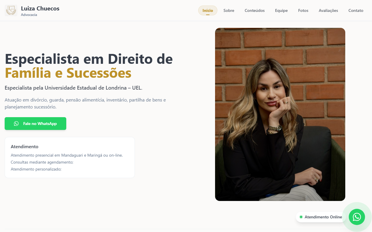 Dra. Luiza Chuecos Advocacia